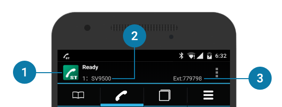 ST465 screen layout