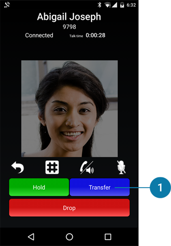 Transfer a call